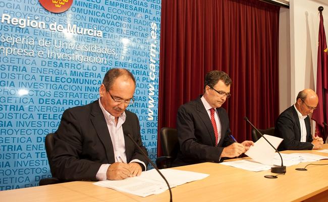 La Comunidad de Murcia firma un convenio con el Centro TecnolÃ³gico de la ConstrucciÃ³n para favorecer la innovaciÃ³n