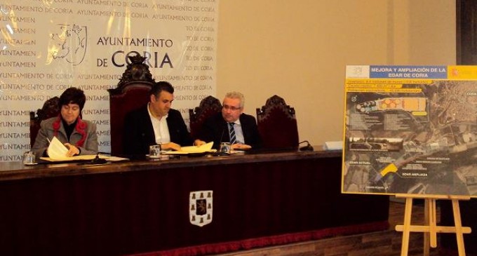 Inversión de 8,4 millones para la ampliación de la EDAR de Coria (Cáceres)