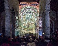 Se presentan los trabajos de restauración y musealización del ábside de la iglesia de San Clemente de Taüll