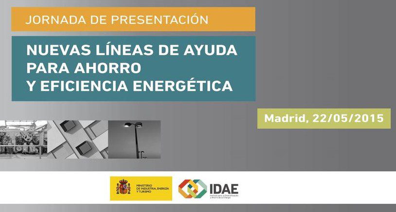 Jornada gratuita online del IDAE: "Líneas de ayuda para ahorro y eficiencia energética"