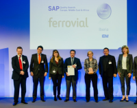 Ferrovial galardonada en los premios SAP Quality Awards EMEA