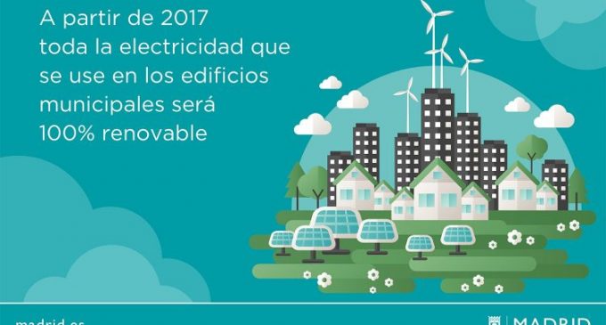 El Ayuntamiento de Madrid apuesta por la energía renovable