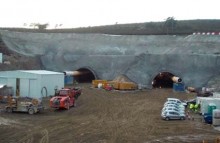 Adif concluye la perforación del túnel de Vilavella en Ourense