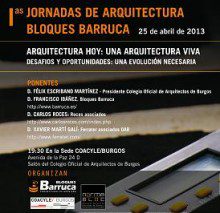 Jornada de Arquitectura ARQUITECTURA HOY, UNA ARQUITECTURA VIVA