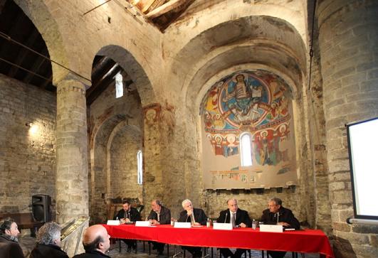 Presentación del proyecto de restauración del ábside de la iglesia de Sant Climent de Taüll